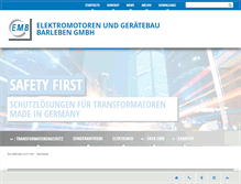 Tablet Screenshot of emb-online.net